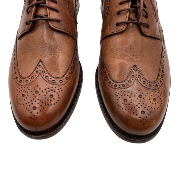 Cole Haan Grand.OS Mens 9.5W Leather Wingtip Brogue Oxford Comfort Shoe Timeless main image 11